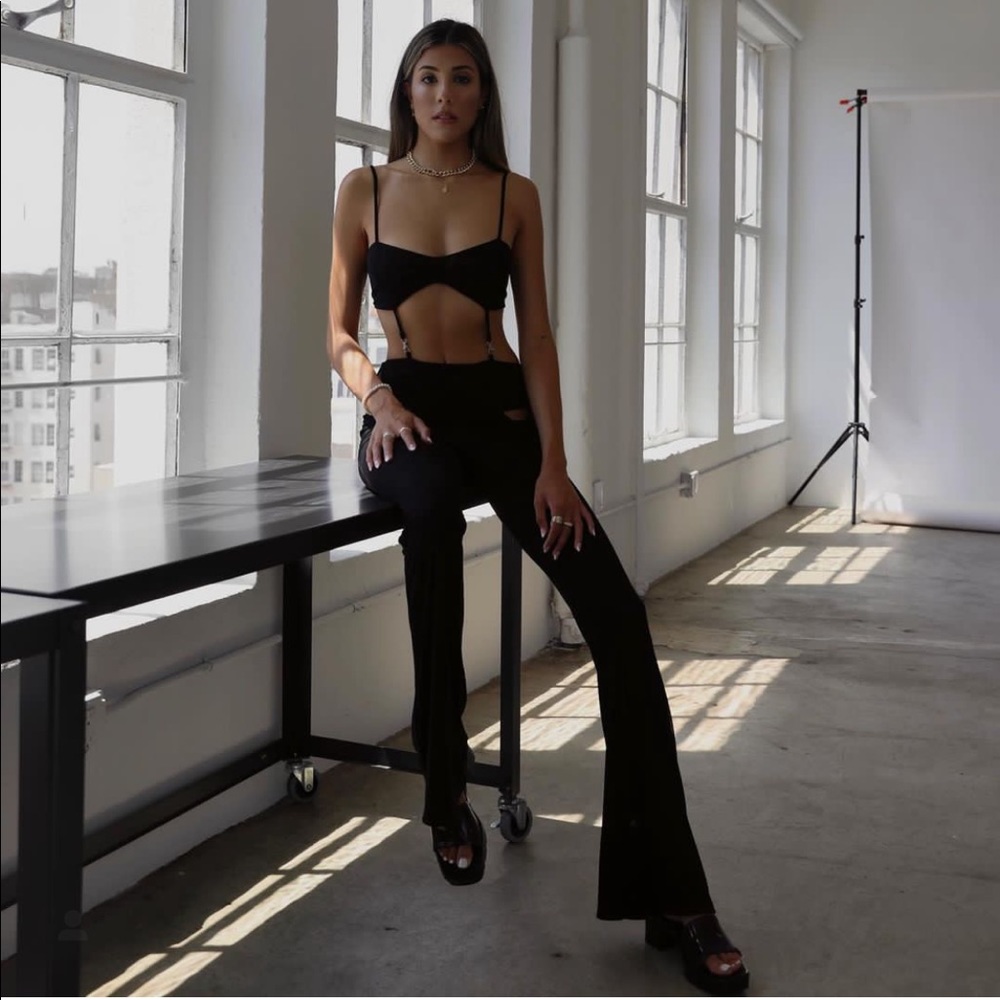 COPY - Meshki Celeste Mesh Jumpsuit